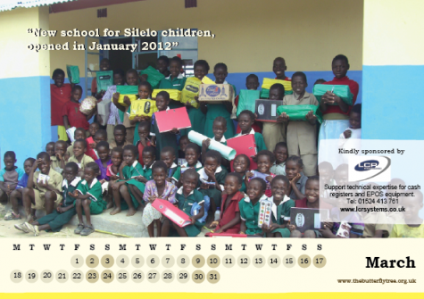 2013 Charity Calendar March