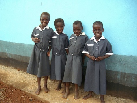 Young girls at Siamasimbi