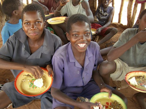 Feeding program - Mukuni Schools