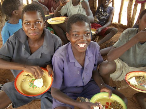 Feeding program - Mukuni Schools