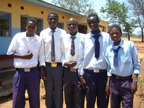 Sponsored orphans  - Mukuni Village, Zambia