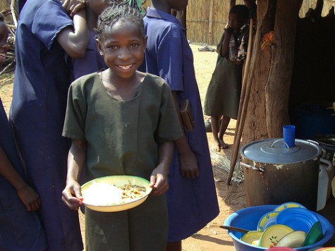 Kamwi Basic School feeding programme