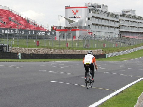 Raising funds at Cyclothon UK 2011