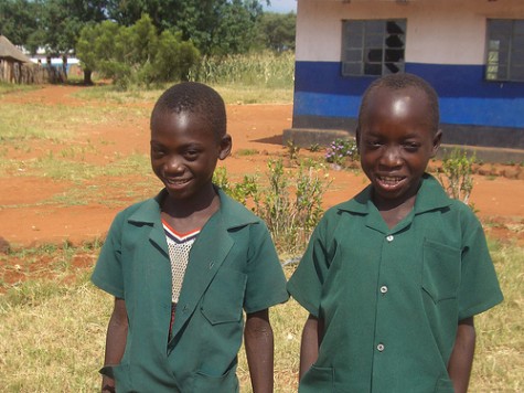 Twin brothers supported by The Butterfly tree