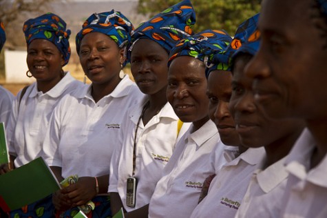 Zambian volunteers