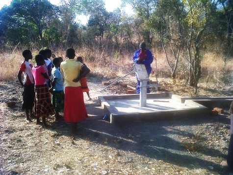 New bore hole for Chuunga Community School New bore hole for Chuunga Community School