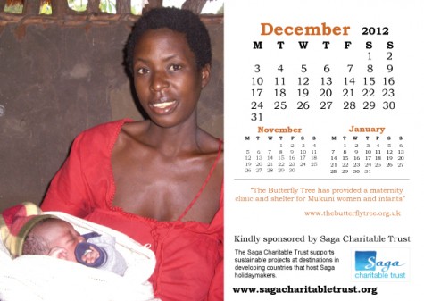2012 Charity Calendar December