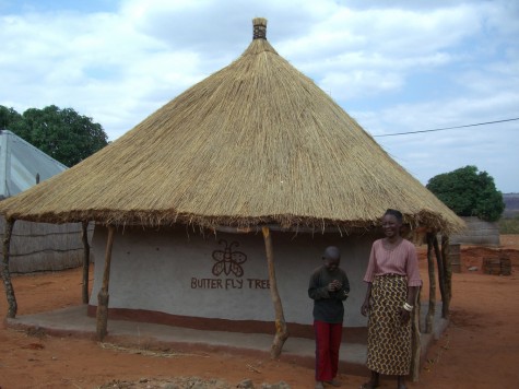 New house for widow with orphans