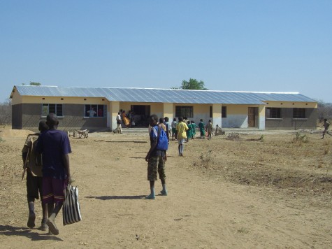 New school for Silelo, Zambia