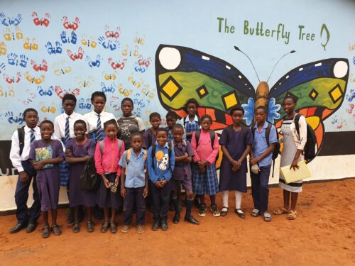 Young woman from Mukuni Village manages The Butterfly Tree orphan sponsorship programme.