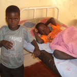 TWIN BOYS FROM CHIBALE CONTRACT MALARIA